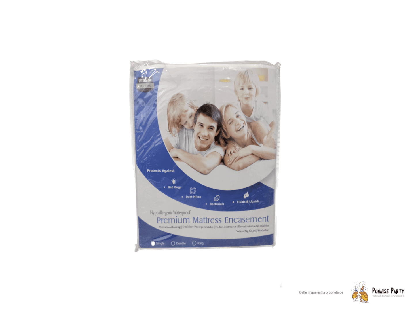 Housse Anti Punaise de lit - Lit Double