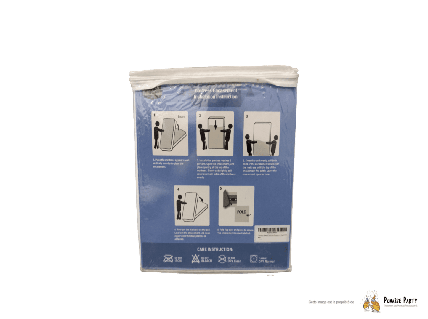 Housse Anti Punaise de lit - Lit Double